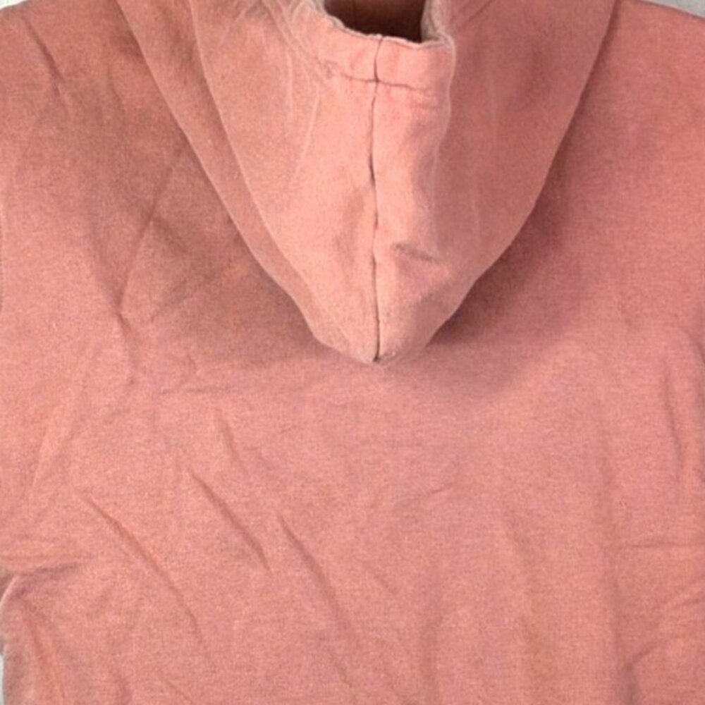 Harley-Davidson Womens Pink Hooded Sleeveless Zip-Up Vest L Cotton - Picture 6 of 6